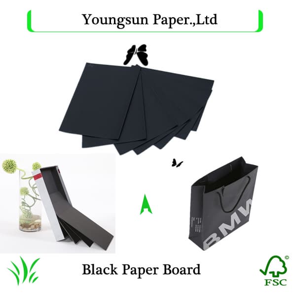 Black Album paper board-Black Photo Paper